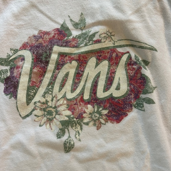 Vans Mid-Sleeved shirt with roses, Size: M - Picture 2 of 4